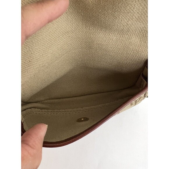 DOONEY & BOURKE DB signature Flap Wristlet Black Made in USA EUC‎ - Picture 4 of 5